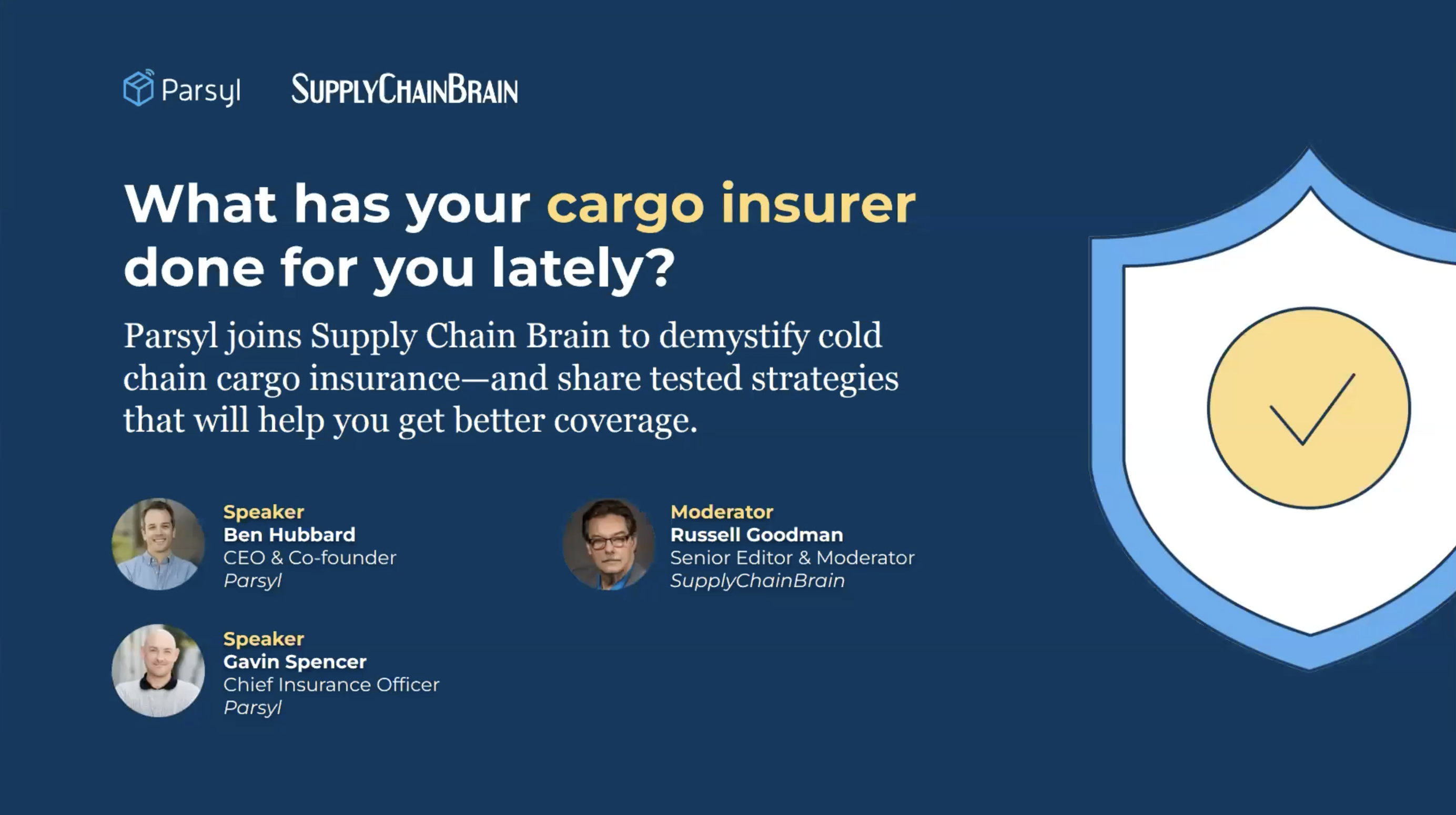 Webinar what has your cargo insurer done for you lately 